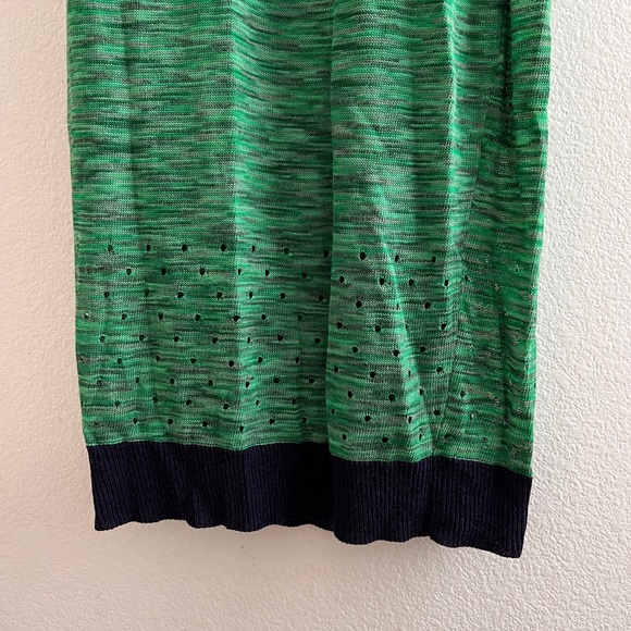 Ann Yee Tank Knit Green Dress - Picture 3 of 9